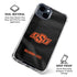 Oklahoma State University Black Jersey iPhone 15 Clear Case